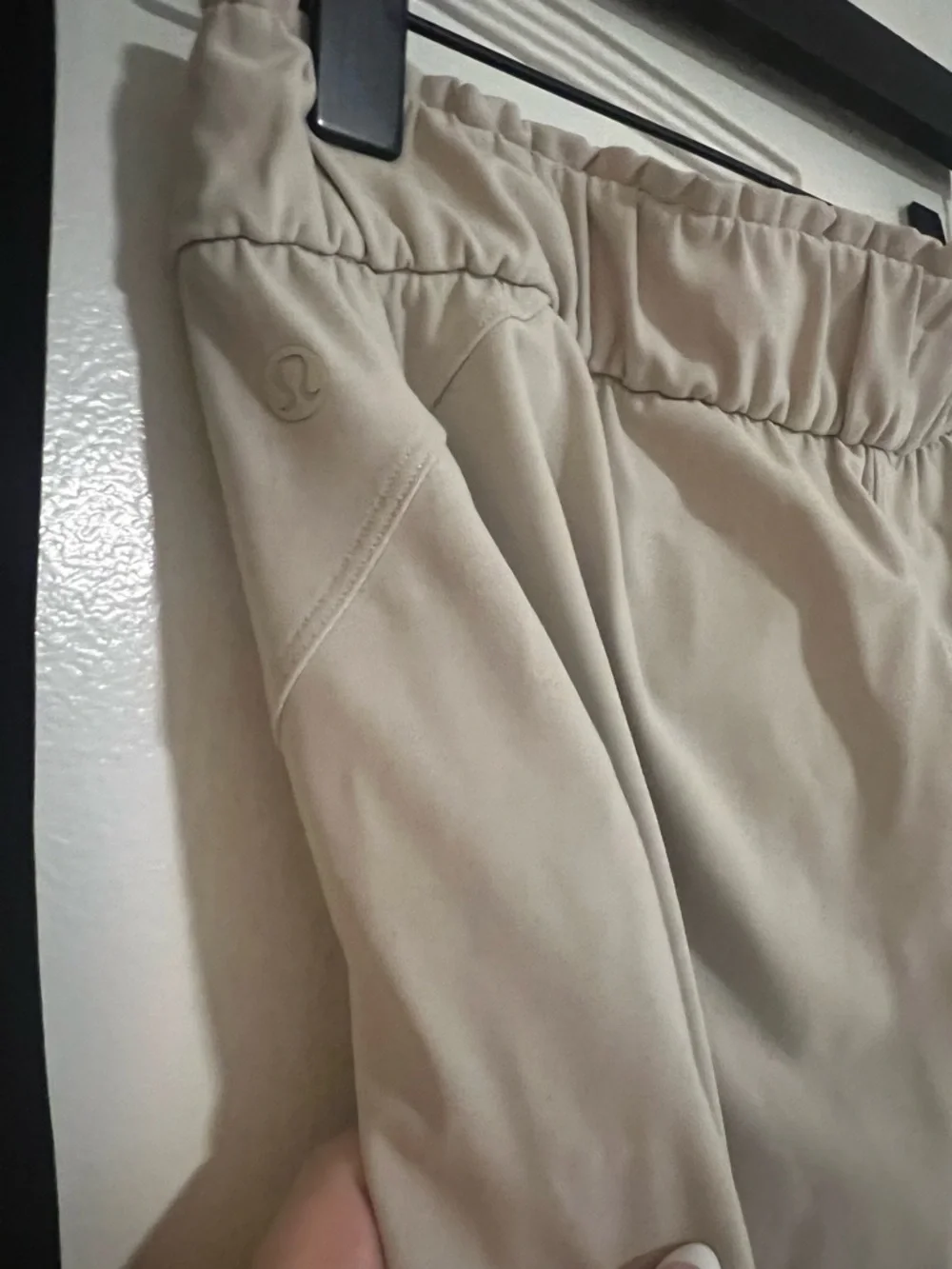 lululemon athletica khaki colored Jogger / Track Pants